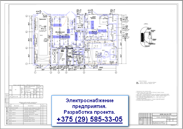 Проект электроснабжения промышленных предприятий должен содержать решения, способствующие уменьшению потерь в линиях и трансформаторах, снижению генерации реактивной электроэнергии и т.п. Проектирование электроснабжения промышленных предприятий в Минске