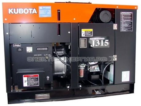 Дизельный генератор Kubota J 315 Дизельный генераторы в Минске