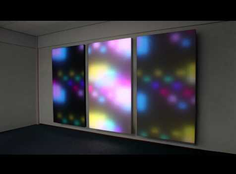 Philips Luminous Textile Panels Светодиодная подсветка - монтаж в Минске
