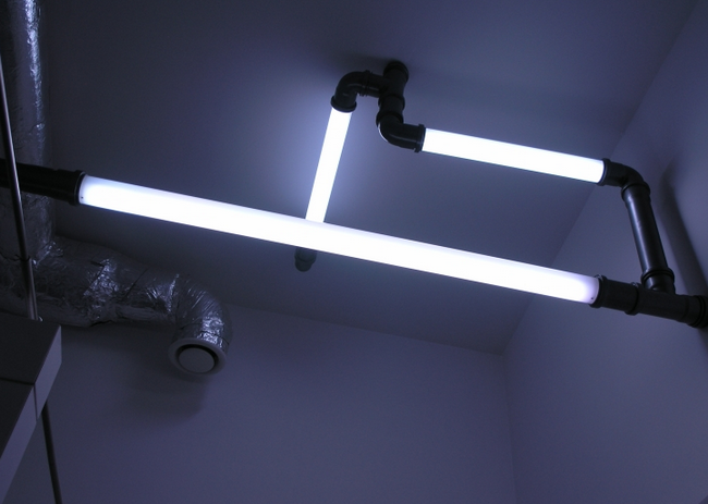 Atomic lighting tubes по конструкции ничем не отличается от LEGO головоломки Монтаж освещения в Минске и пригороде